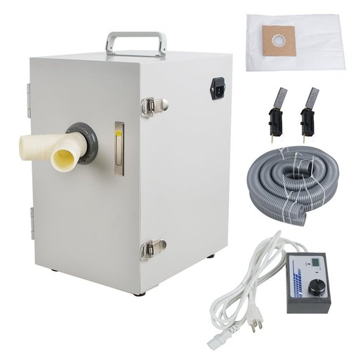 Digital Dental Dust Collector Professional 500W High Power Double Impeller Vacuum Cleaner Artificer Room Dentistry Lab Dust Suction System(3-7Fast Delivery)