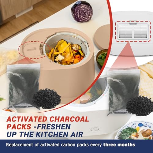 4Pcs 2lb Charcoal Filter Refill for Lomi Electric Composter – Artgol 4-Pack