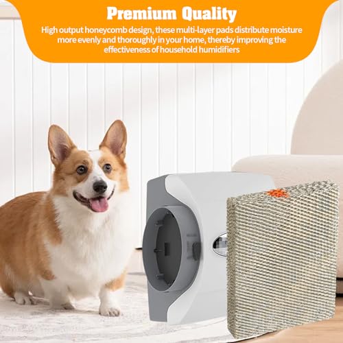 DerBlue 3-Pack Aluminum Mesh Humidifier Replacement Filters for AprilAire 300-760 Series