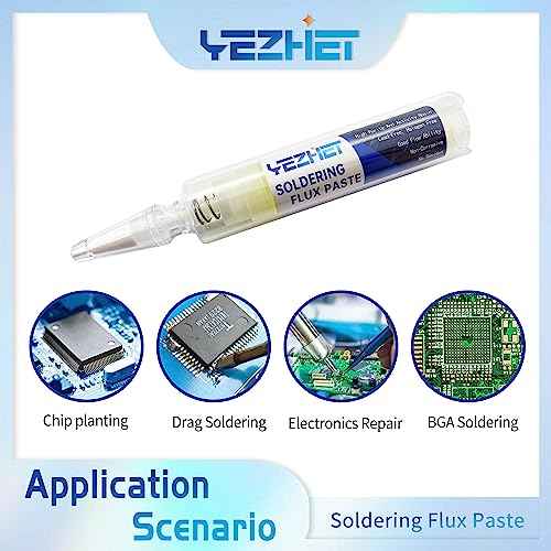 No Clean Soldering Flux Paste(20G/Bottle), Rosin Flux For Electronics Soldering, Lead-Free Rosin Soldering Flux For Circuit Boards and Copper Electrical Wire