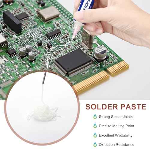 Solder Flux Paste, 2 sets No Clean Soldering Flux For Electronics Desoldering, Soldering, Solder Fluxs For Electronics Repair And Disassemble Electrical Components