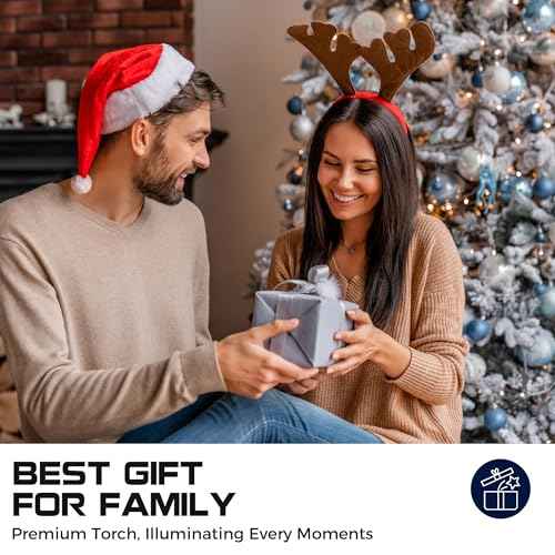 Rechargeable EDC Clip Flashlight, 10 Lighting Modes 2 Illumination Angles, USB C Charging Mini Flashlight Magnetic for Home, Christmas Gift, Walk, Emergency, Night Working, 4 Pack, Orange