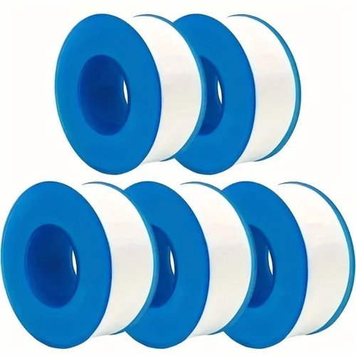 5pcs Seal Tape Thread Seal Waterproof Leak Tape Duct Tape Plumbing Fitting Oil-Free Repair Tool Adhesives SealantsProfessional Processed