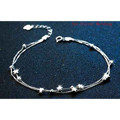 3Packs (50cmx3) 60% Silver Content Silver Solder Soldering Wire Easy Temperature Professional for Jewelry Welding Making Tool