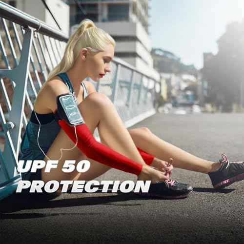 Arm Sleeves for Men and Women & UV Protection Cooling Basketball Arm Sleeves