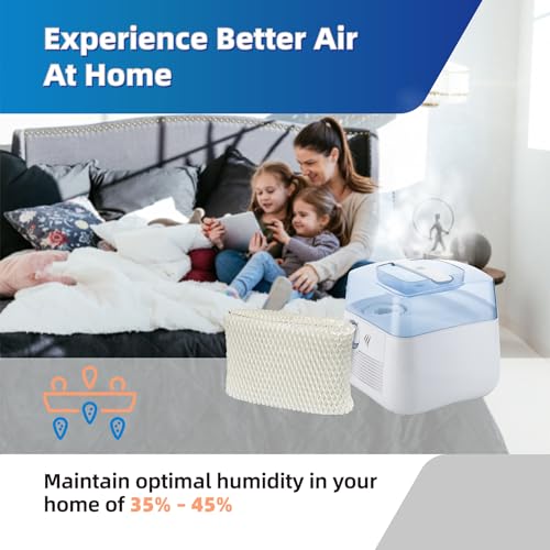 Ximoon WF2 Humidifier Filter Replacement 2 Pack for Vicks Kaz Starry Night & V3100-V3900