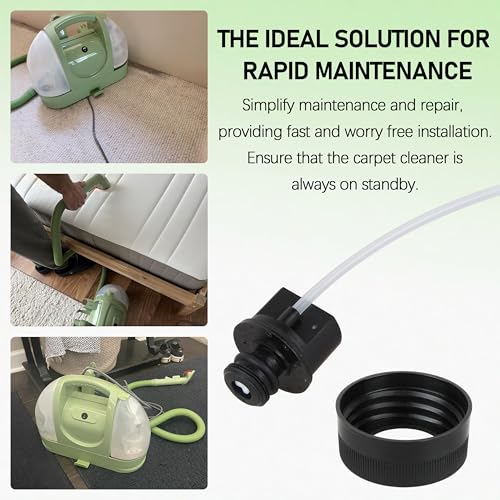 Replacement Cap & Straw Assembly for Bissell Little Green Machine (203-5014)