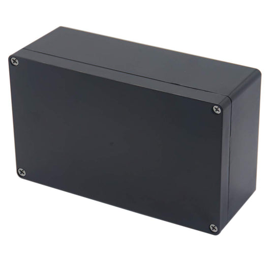 Otdorpatio Project Box ABS Plastic Black Electrical Boxes IP65 Waterproof DIY Electronic Junction Box Power Enclosure 7.87 x4.72 x2.95 inch (200x120x75 mm)
