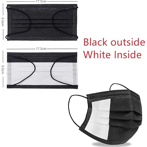 Disposable Face Mask,50 Pack Face Mask 3 Ply Filter Protection, Disposable Face Mask, 50 Disposable Protective Mask