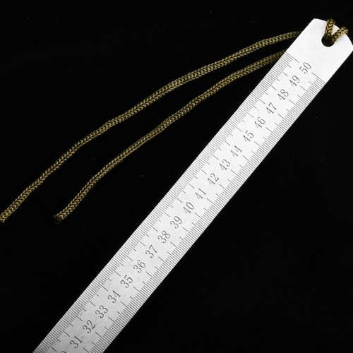 Heavy Duty Stainless Steel Ruler 20" (50cm), Dual Scale Inch & Centimeter Metal Meter Stick, Architect Straight Edge Measuring Tool with Holster (Heavy Duty Ruler)