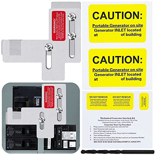 Generator Interlock Kit for Siemens Murray 150/200 Amp Electrical Panels