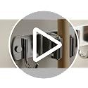 CUXIXA Silver Wall Mount Broom and Mop Holder with 3 Racks & 4 Hooks