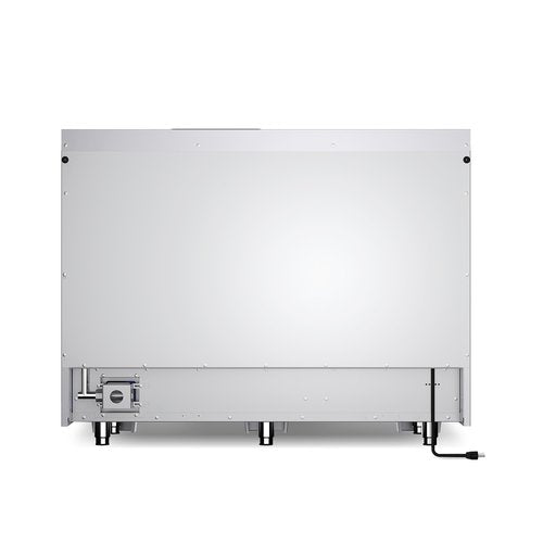COSMO COS-DFRP488K 48 in. Lumin Collection 5.5 cu. ft. Double Oven Dual Fuel Range with 8 Burners, Cast Iron Grates in Stainless Steel