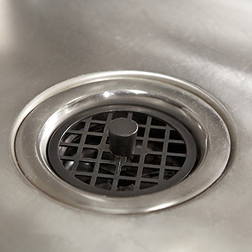 Fox Run Garbage Disposal Safety Screen - Black, 3-Inch Sink Cover