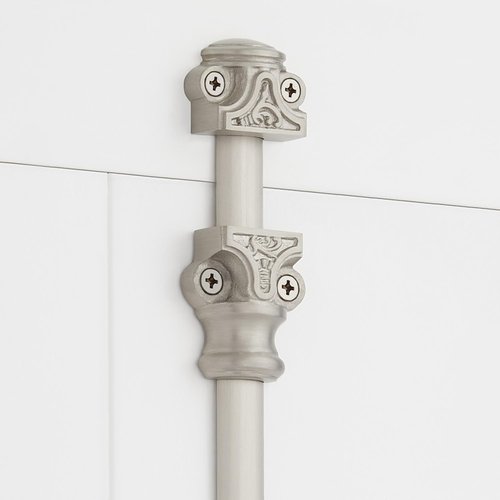 Signature Hardware 955211-1.56 Helmina 2 Inch Tall Cabinet Cremone Security Bolt - Antique Brass