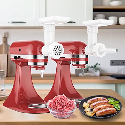 InnoMoon Fruit & Vegetable Strainer Attachment for KitchenAid White-1
