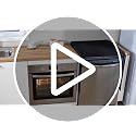 BALAPET 2 Pcs 16x46in Black Thick Quilt Dishwasher Insulation Blanket with Hook & Loop Fasteners