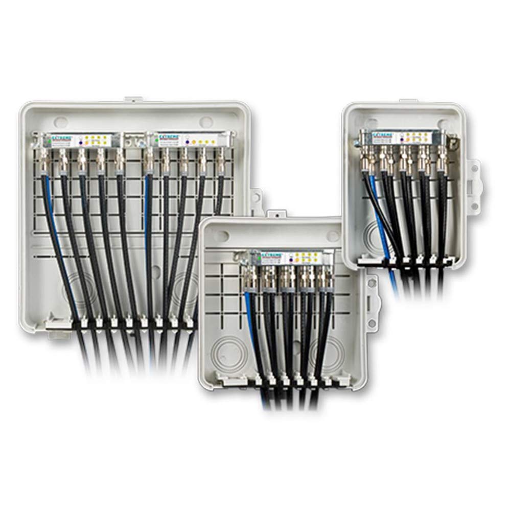 Heavy Duty Weather Proof Multi Purpose Enclosure Amphenol Broadband 9 x 9 x 4 (Interior approx. 8 x 8 x 3-1/2)