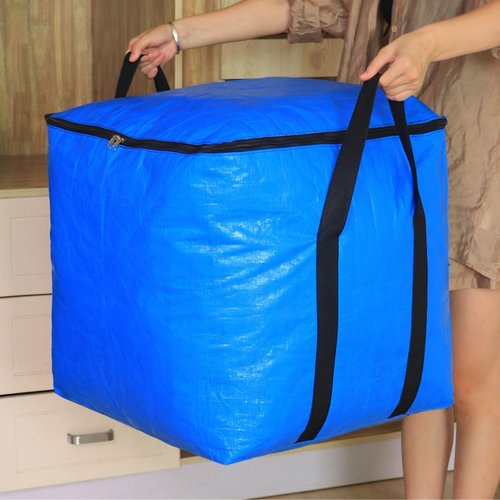 IWEIK Extra Large Heavy Duty Storage Bag (Black, 280L)