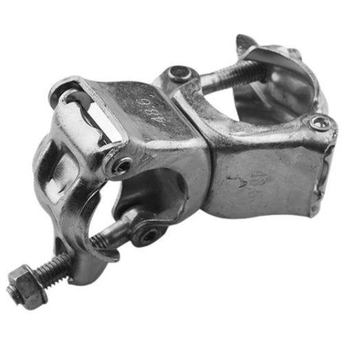 PHLKJL Scaffolding Clamps, British Type, For 1-3/4" to 1-9/10" OD Tube, Swivel at Any Angles,Galvanized, 4 Pack (XZKJ48)