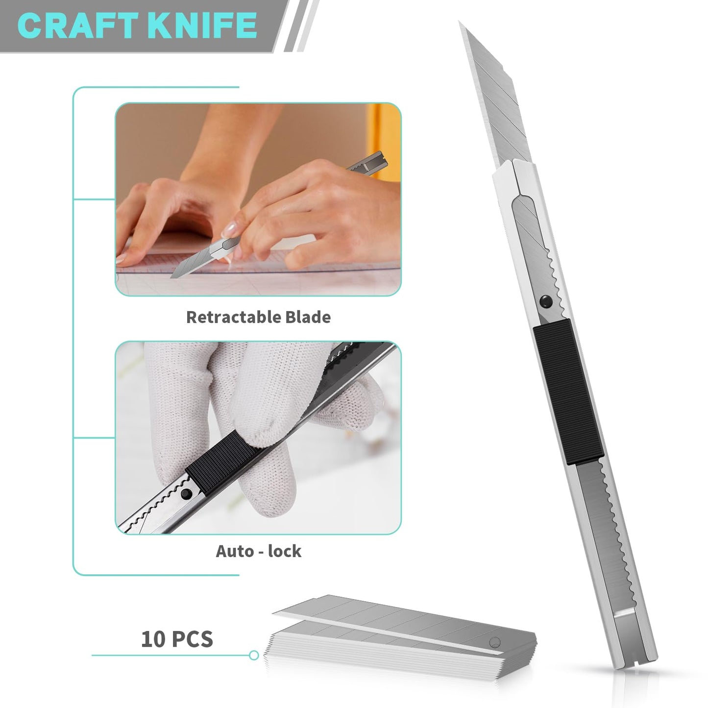 GIRAFVINYL Wallpaper Tool Kit， Wallpaper Smoothing Tool for Peel and Stick Contact Paper Window Film Smoothing Tool Kit