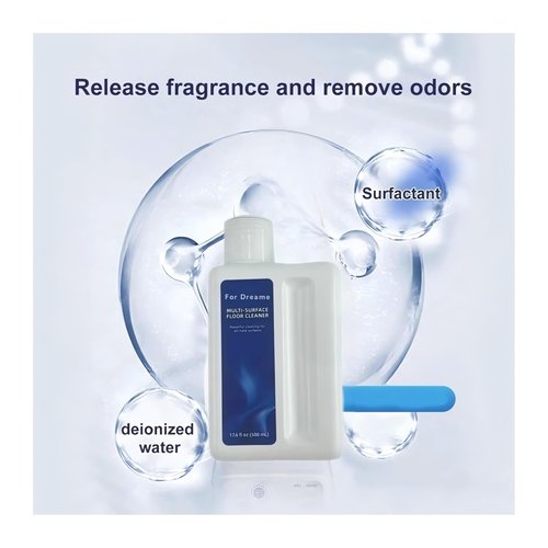 KAFTKO Vacuum Cleaner Floor Cleaning Solution 500 ML Floor Cleaner For Deep Cleaning. Compatible With Dreame X40 Ultra / X30 Ultra / X50 Ultra / L30 Ultra / L40 Ultra / L10 Ultra(2Pcs)