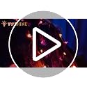 TW SHINE Purple & Orange Halloween String Lights 20FT 100 Count Waterproof Indoor Outdoor Decoration