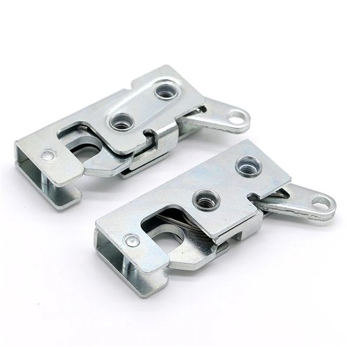 R4-10-12-601-10 Upward Drive Impact Closing Rotary Latch for Car Door Latch Lock 1Pcs(Silver)