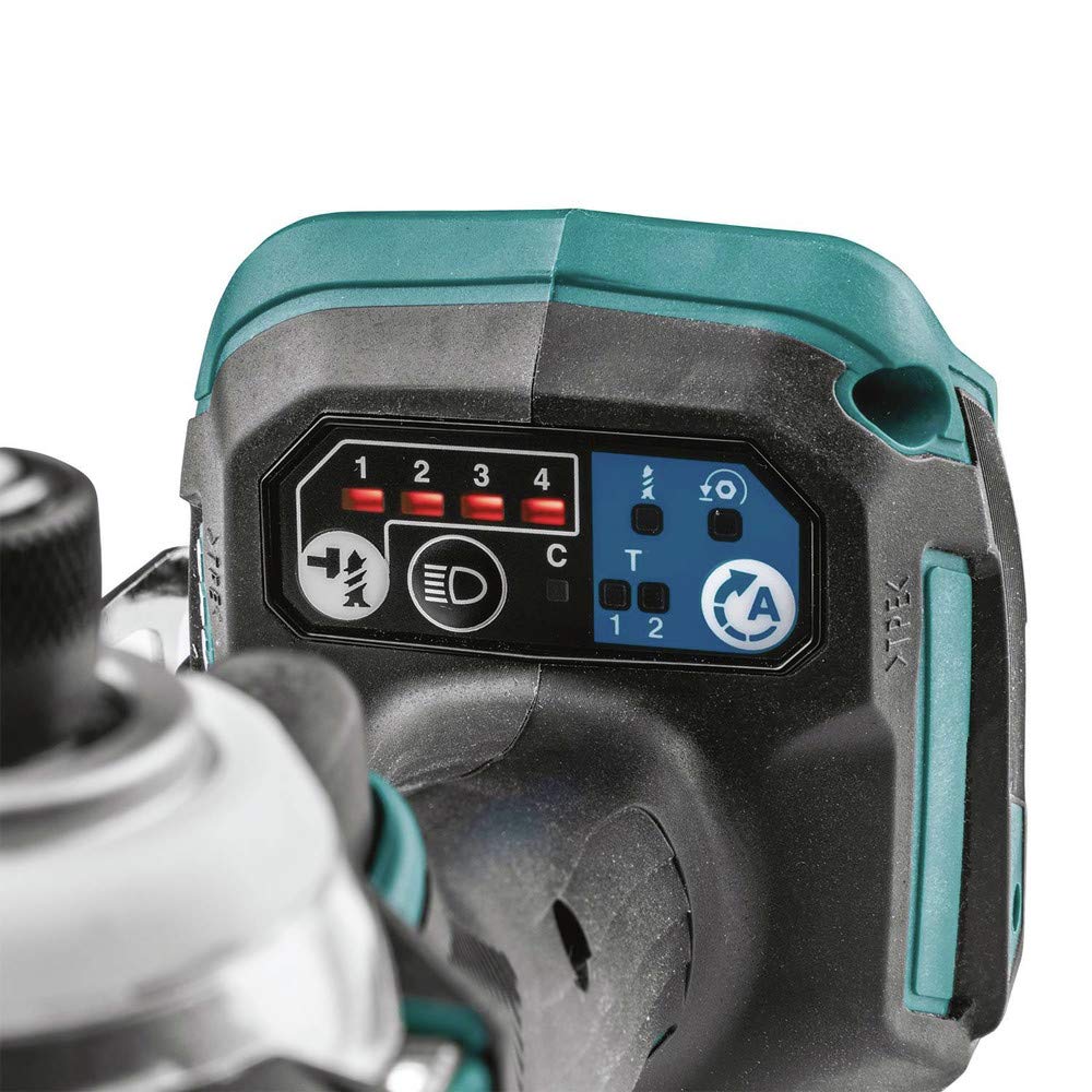 Makita XDT16Z 18V LXT Lithium-Ion Brushless Cordless Quick-Shift Mode 4-Speed Impact Driver, Tool Only