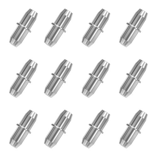 Quacc 12 PCS Replacement Shelf Support Pins, 5mm Metal Shelf Peg Sturdy Bookcase Shelving Support Studs Shelve Holders for Kitchen Units, Cupboards, Wardrobes, Cabinets