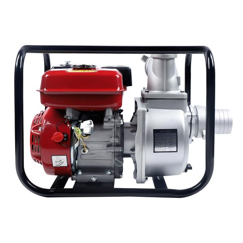 4 Stroke Gasoline Water Pump, Semi Trash Water Pump 3 Inch with Filter, High Pressure Water Transfer Pump For Water Well Intake, Farmland Irrigation