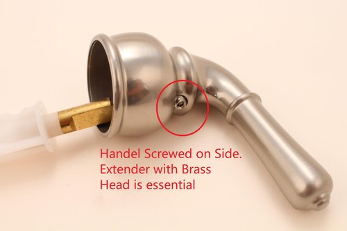 Generic Delta Shower Stem Extension Extender Brass Tip