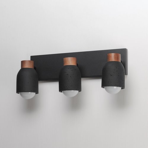 Maxim Lighting 10623TVOY Pompeii - 3 Light Bath Vanity-8.75 Inch Tall and 21 Inch Wide, Finish Color: Travertine_Oyster