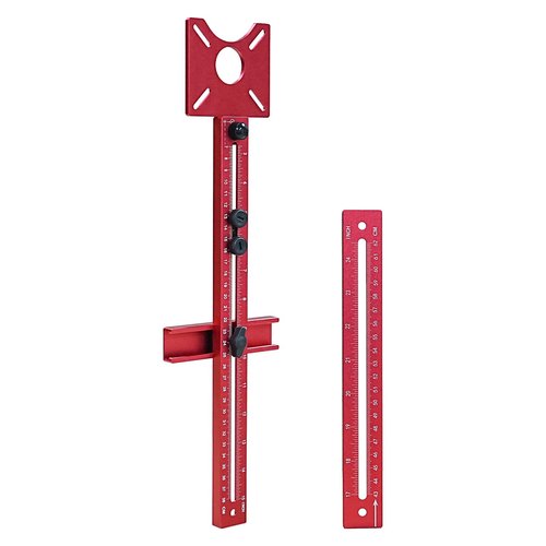 BEHESINEW Router Jig Kit 2025 | 24" 4-in-1 Woodworking Guide System, Adjustable Router Circle Cutting Jig with 610mm Sliding Rail for Cabinets, MDF, Hardwood