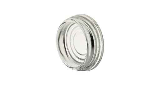 STALLION HARDWARE Heavy-Duty Clear Glass Coasters – Floor Protectors for Furniture Legs, Non-Slip Design to Guard Marble, Tile & Wood Floors from Scratches & Damage (Set of 12)