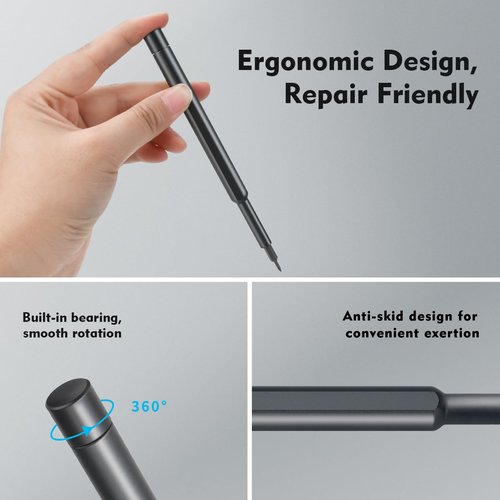Stocking Stuffers for Men: 25-in-1 Mini Precision Screwdriver Set Small Torx Bit Tool Set for Men,Magnetic Torque Repair Tool Kit for Electronics Macbook Watch Eyeglass Ring Doorbell,Birthday Gifts