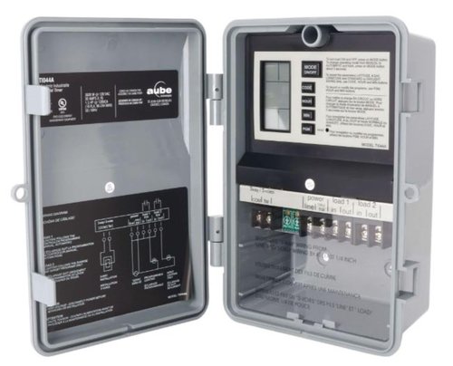 Honeywell Home TI040/U Industrial Weekly/Daily programmable Indoor and Outdoor Timer, Gray