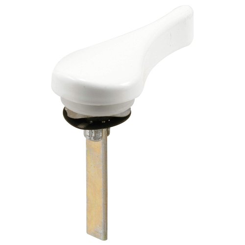 Prime-Line E 2703 Sliding Door Latch Lever, 1-3/8 In. Tail, White Finish (Single Pack)