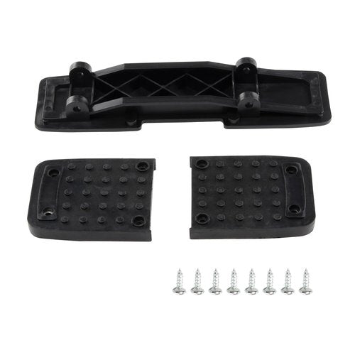 Kcgani Stilt Sole Anti-Slip Pads Replacement Kits for Drywall, Non-Slip Drywall Stilts Accessories Sole Foot Pads with Screw, Rubber Floor Tripod Pads Replacement Part for Construction, 1Pcs