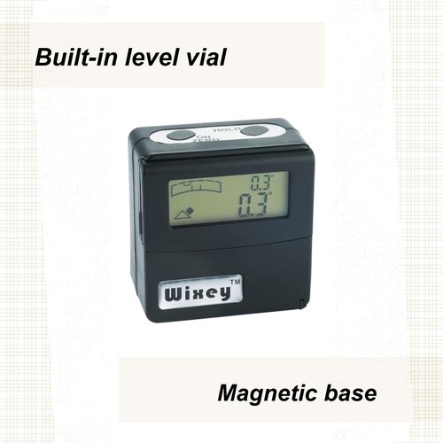 Digital Angle Gauge w/Flip-Out Display