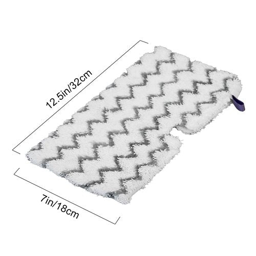 imeccalive 6 Pack S3501 S3601 Steam Mop Replacement Pads for Shark S3501 S3601 S3550 S3801 S3901 S3601D S3801CO S3901D S3455K S2902 SE450 Steam and Scrub Pocket Mop Steamer Pads Washable