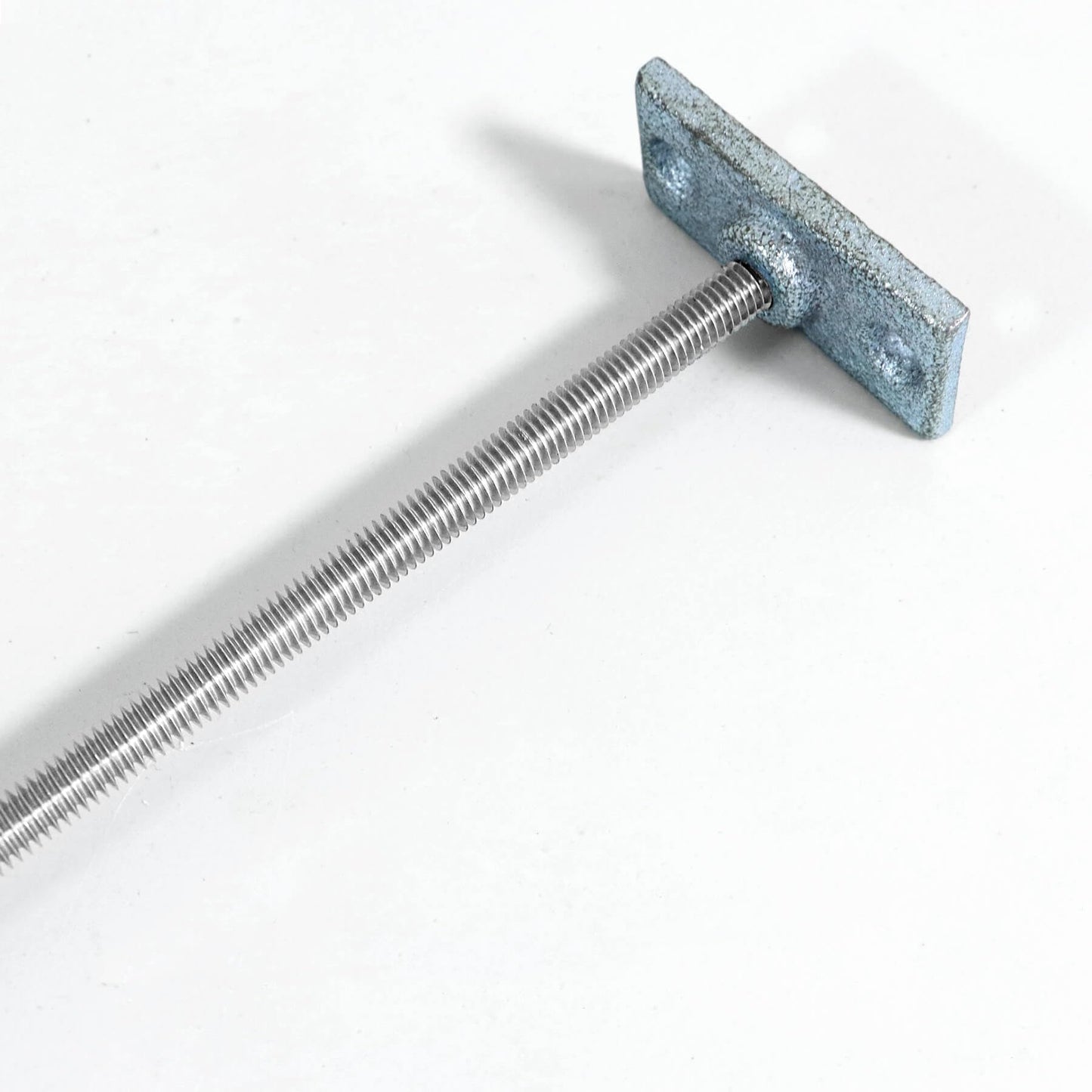 Qlvily 2 Packs 304 Stainless Steel 3/8"-16 Thread Fully Threaded Rods, 12" Length, Right Hand Threads