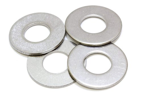 Bolt Dropper 5/16" Stainless Flat Washer (100 Pack), 3/4" OD 18-8 (304) Stainless Steel, Suitable for Factories Repair, Kitchens, Shops, and Outdoor Construction by Bolt Dropper