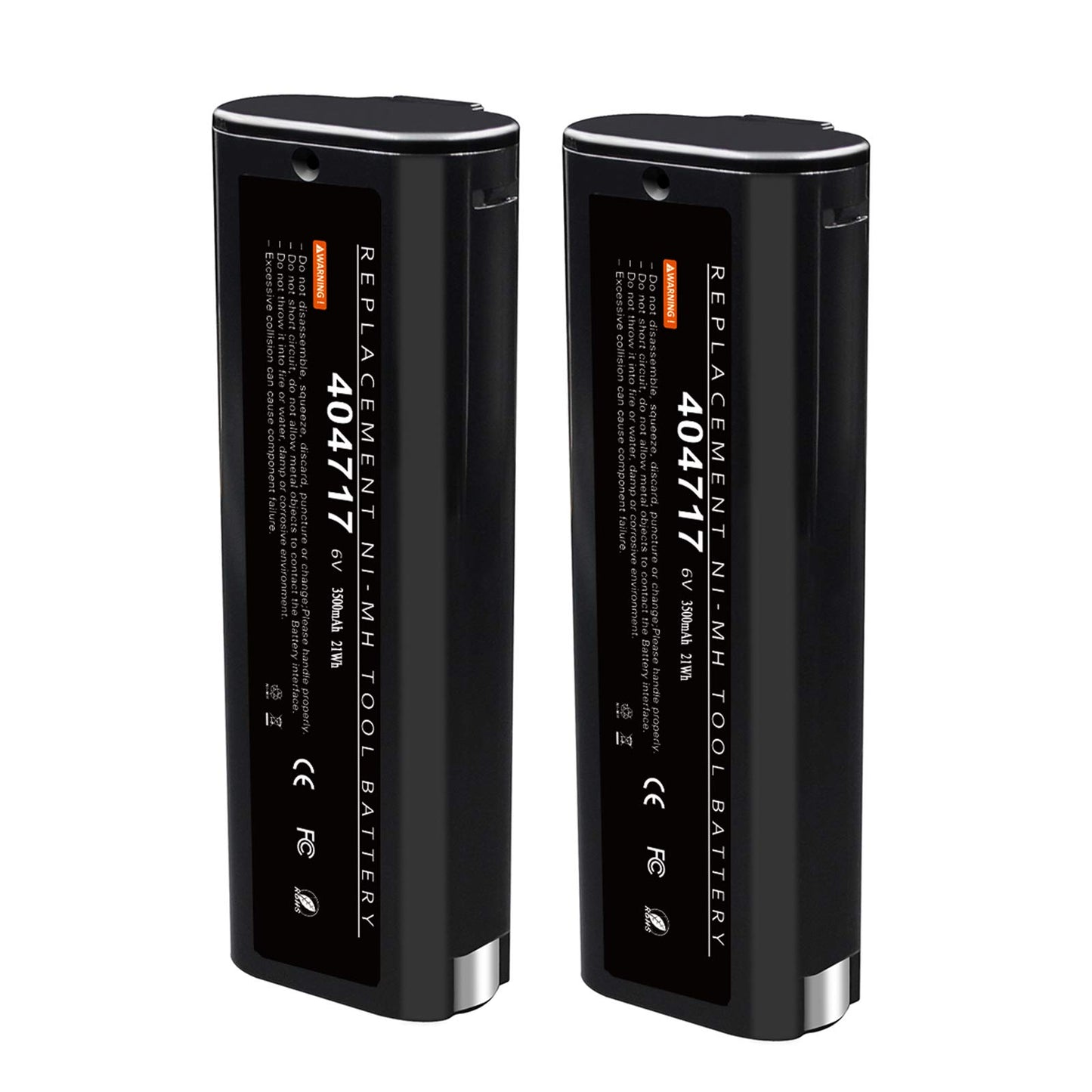 Upgraded 4000mAh 2Packs 6V Ni-MH Replacement Battery for Paslode 404717 Battery Compatible for Paslode B20544E BCPAS-404717 404400 900400 900420 900600 901000 902000 B20720 CF-325 IM200 F18 IM250