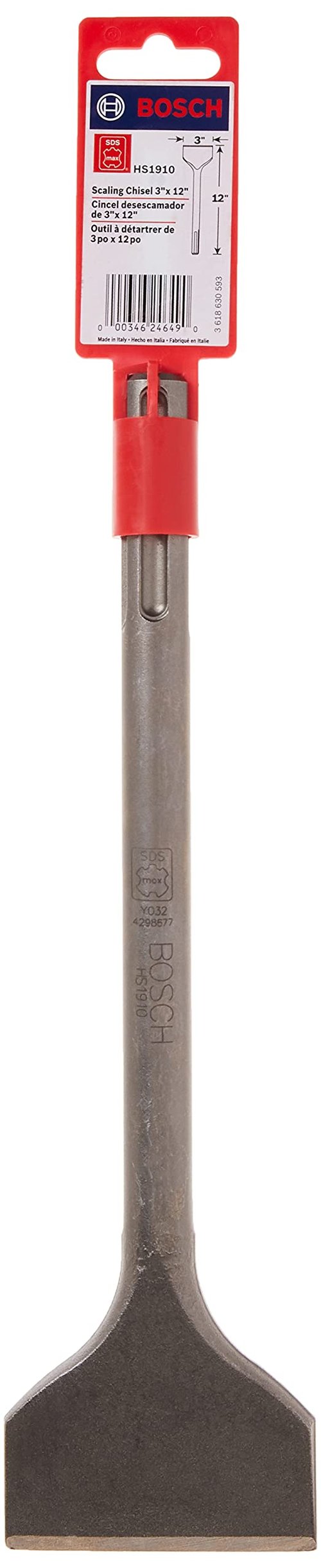 Bosch HS1910 Scaling Chisel 3-Inch by 12 Inch SDS max
