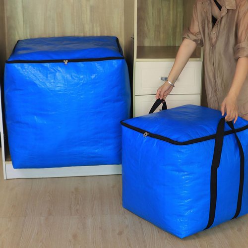 IWEIK Extra Large Heavy Duty Storage Bag (Black, 280L)