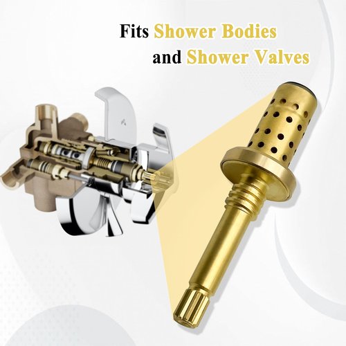 Ebrmeiwo TA-10 Flow Control Spindle Assembly, Replace Cartridge Spindle, Brass