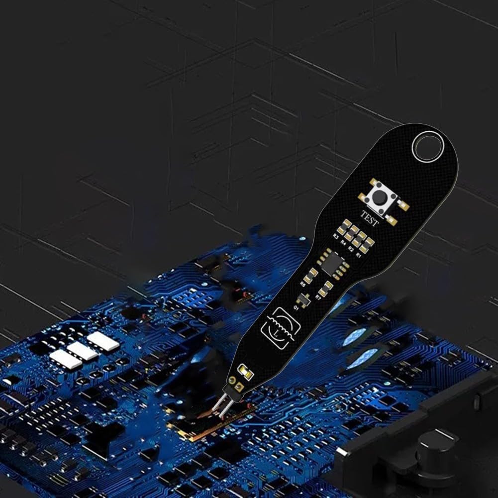 Sumsoctober Inductor Fault Tester for Mobile Phone Motherboards Electromagnetic Induction Coil Tester for Quick PCB Repair and Electronic Component Diagnosis