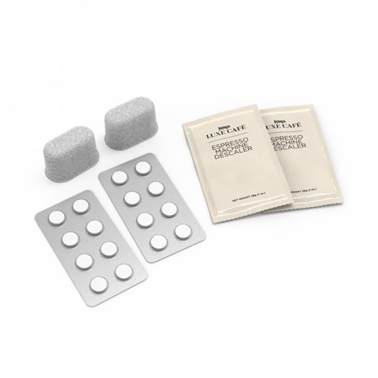 Ninja Luxe Cafe Espresso Cleaning Supply Kit, 4 Month Supply, Descale Packets, Cleaning Tablets, Water Filters, Espresso & Coffee Machine Cleaner, XSKCLRKT4MNSUP
