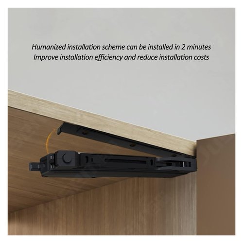 Automatic Door Closer, of Installation Handle Hidden Door Opener Aluminum Frame Wardrobe Door Press Buffer Rebounder